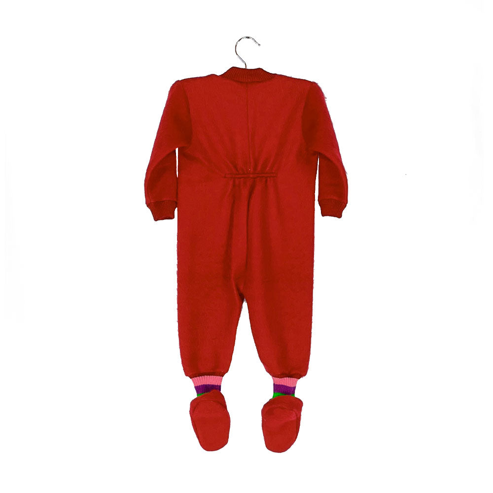 Pijama Bebé - Enterito Térmico - Rojo (Tallas 0 a 2)