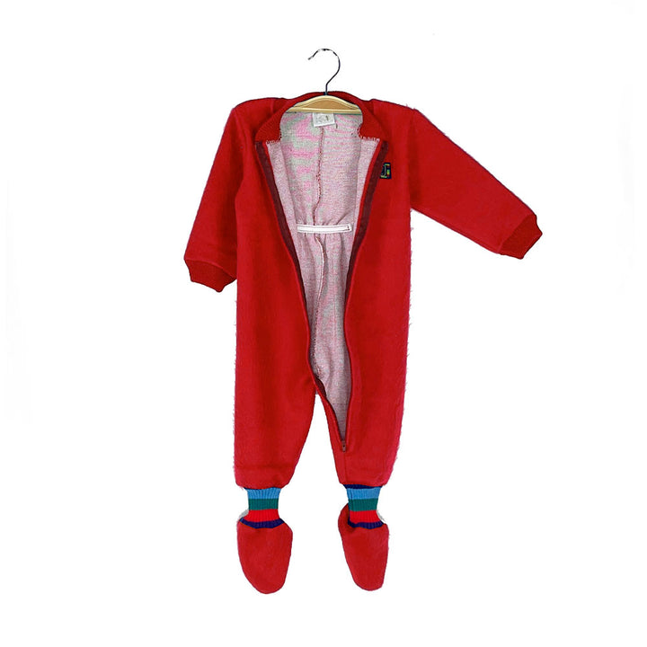Pijama Bebé - Enterito Térmico - Rojo (Tallas 0 a 2)