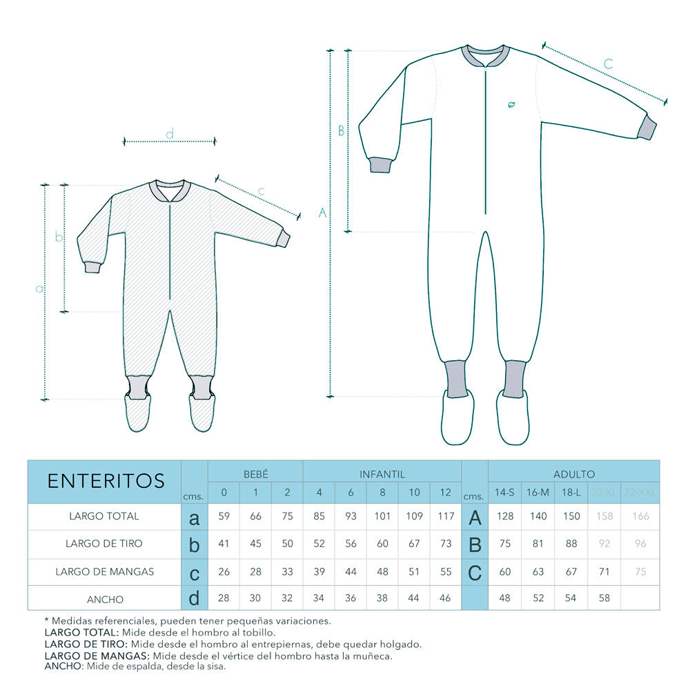 Pijama Infantil - Enterito de Algodón - Verde Heineken (Tallas 10 y 12)