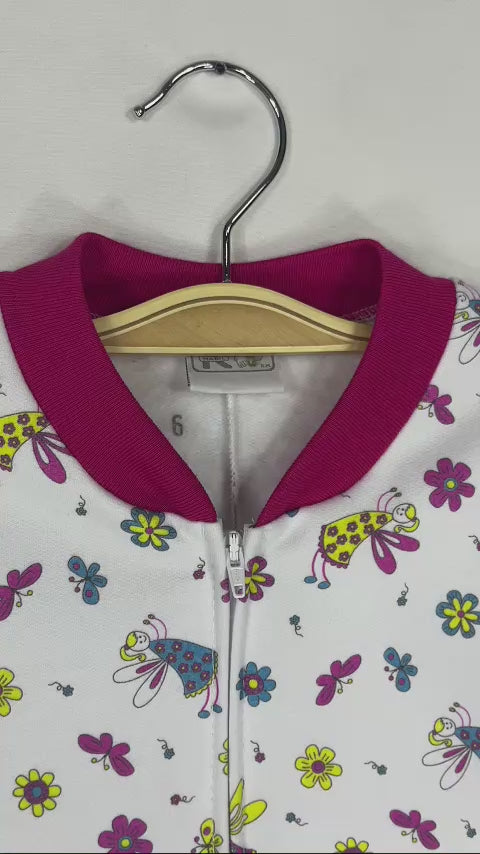 Pijama Infantil - Enterito Franela - Hadas (Tallas 4 a 12)