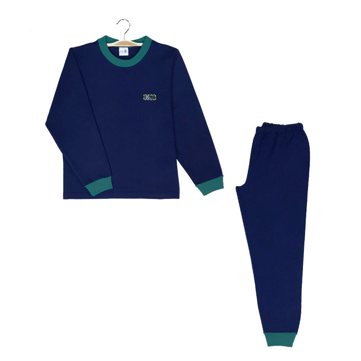 Pijama Franela Algodón 2 Piezas Infantil | 10 y 12 | Colores Lisos | Pijamas Nabil