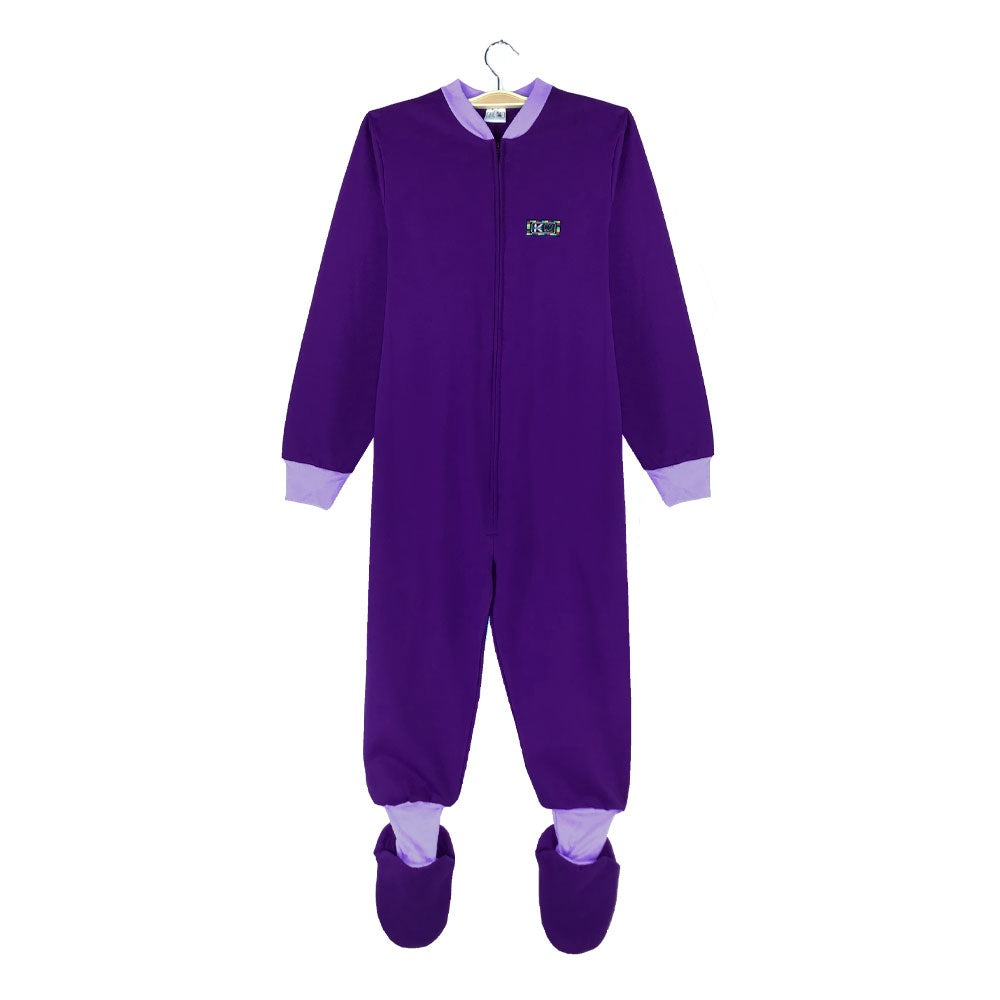 Pijama Adulto - Enterito Franela - Lisos (Tallas S-M-L)