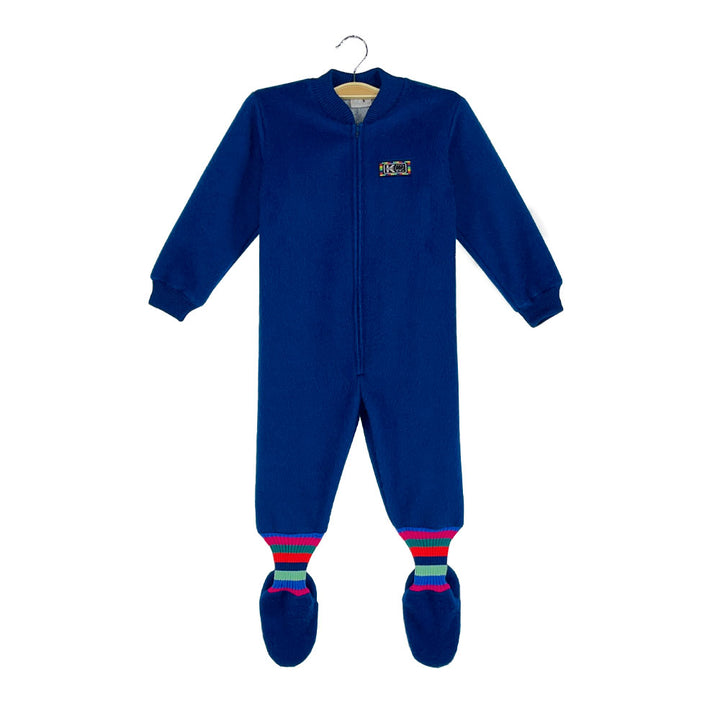 Pijama Infantil - Enterito Térmico - Azul Francia  (Tallas 4 a 12)