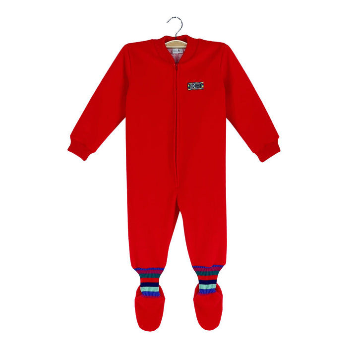 Pijama Infantil - Enterito Térmico - Rojo  (Tallas 4 a 12)